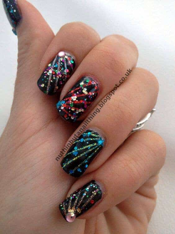 Sparkly New Year Nails Designs That Will Make You Say Wow ALL FOR