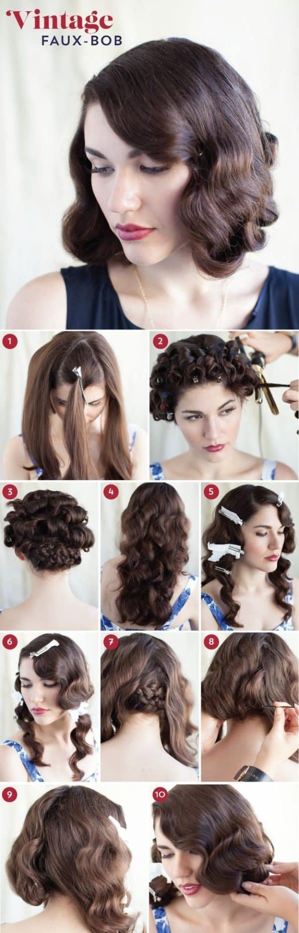 Vintage Hairstyle Tutorials That Are Super Elegant And Stylish