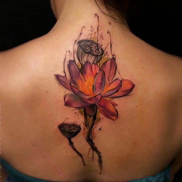 Dreamy Watercolor Tattoos That Will Add Colors To Your Life