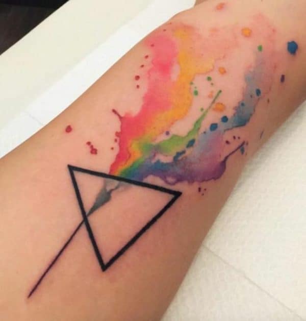 Dreamy Watercolor Tattoos That Will Add Colors To Your Life