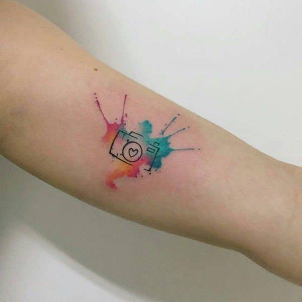 Dreamy Watercolor Tattoos That Will Add Colors To Your Life