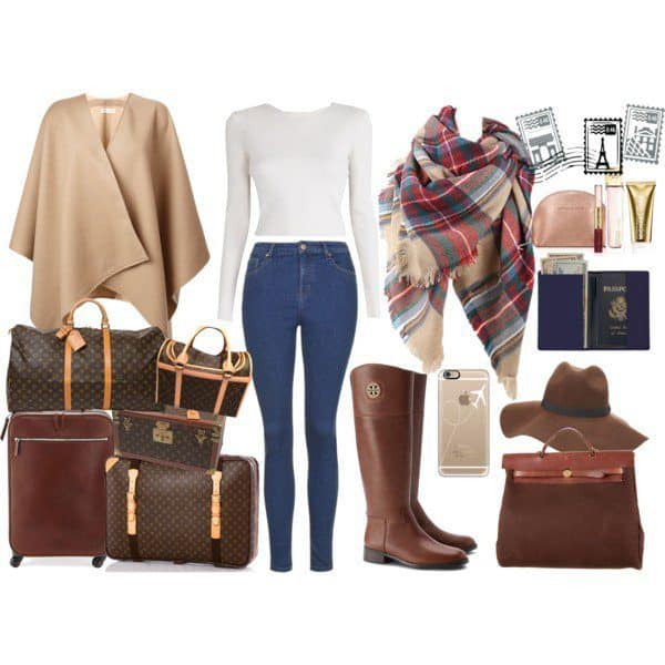 Warm And Stylish Winter Travel Polyvore That Will Help You Pack Your Suitcase Effortlessly