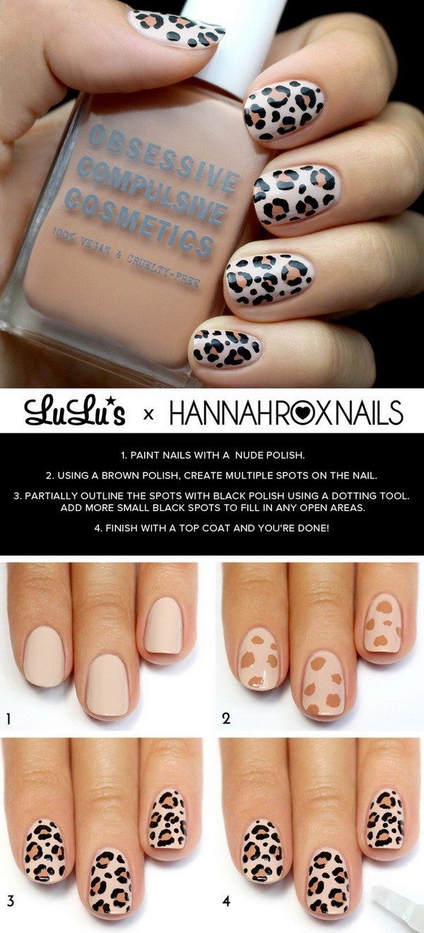 Beautiful Ways To Style Your Animal Print Manicure