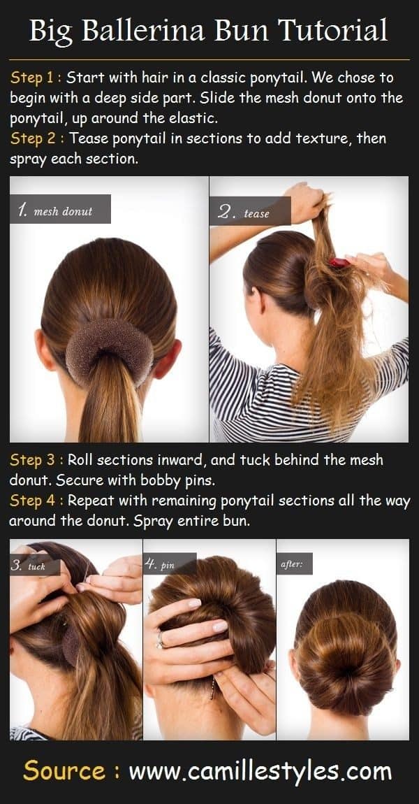 Beautiful Bun Tutorials That Will Make You Look Stunning