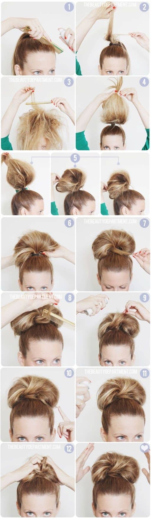 Beautiful Bun Tutorials That Will Make You Look Stunning