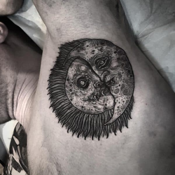 Splendid Moon Tattoos That Both Men And Women Would Like To Get