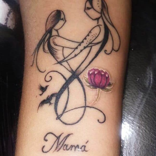 Pretty Mother And Daughter Tattoos That Will Warm Your Hearts