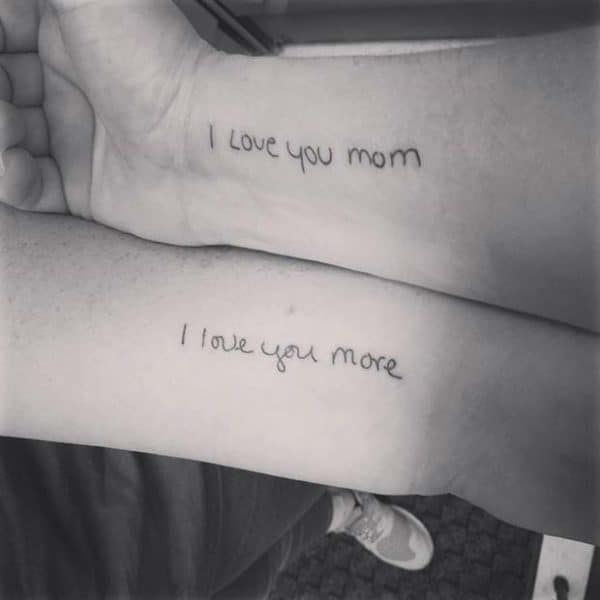 Pretty Mother And Daughter Tattoos That Will Warm Your Hearts