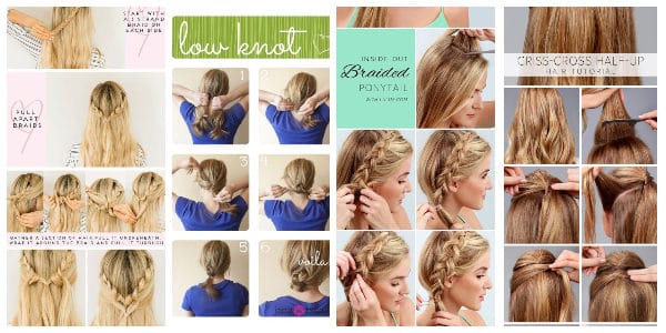 Pretty Hair Tutorials For Teen Girls That Are Easy To Make