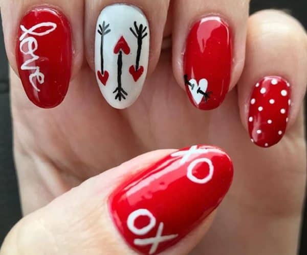 Romantic Valentines Day Nails That Will Make Your Heart Pound