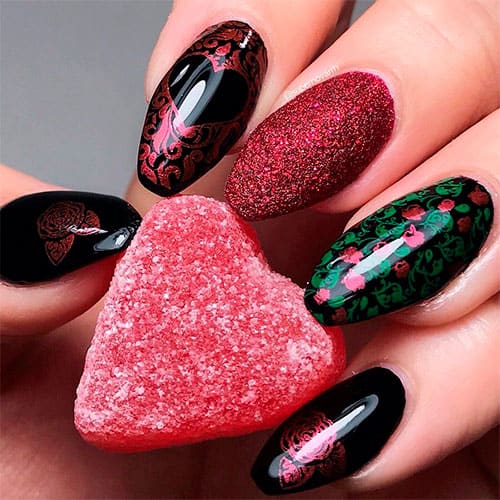 Romantic Valentines Day Nails That Will Make Your Heart Pound