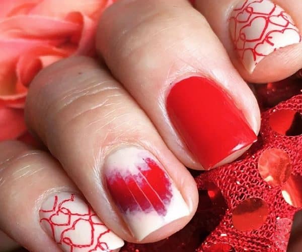 Romantic Valentines Day Nails That Will Make Your Heart Pound