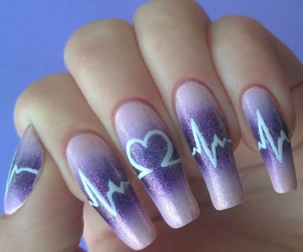 Romantic Valentines Day Nails That Will Make Your Heart Pound