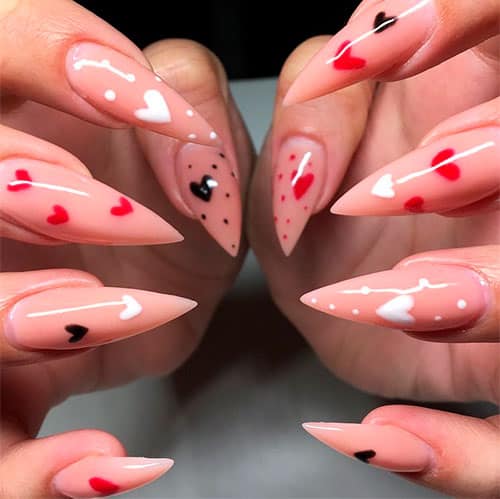 Romantic Valentines Day Nails That Will Make Your Heart Pound