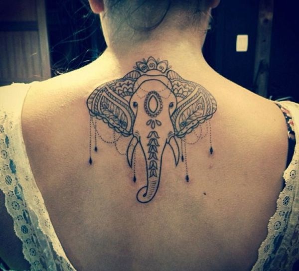 Attractive Back Neck Tattoos For Women That Will Make You Say Wow