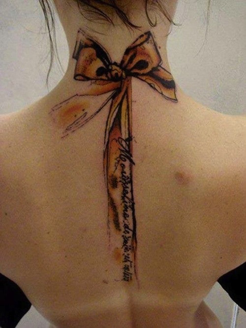Attractive Back Neck Tattoos For Women That Will Make You Say Wow