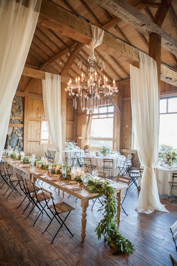 Beautiful Barn Wedding Decorations That You Are Going To Love