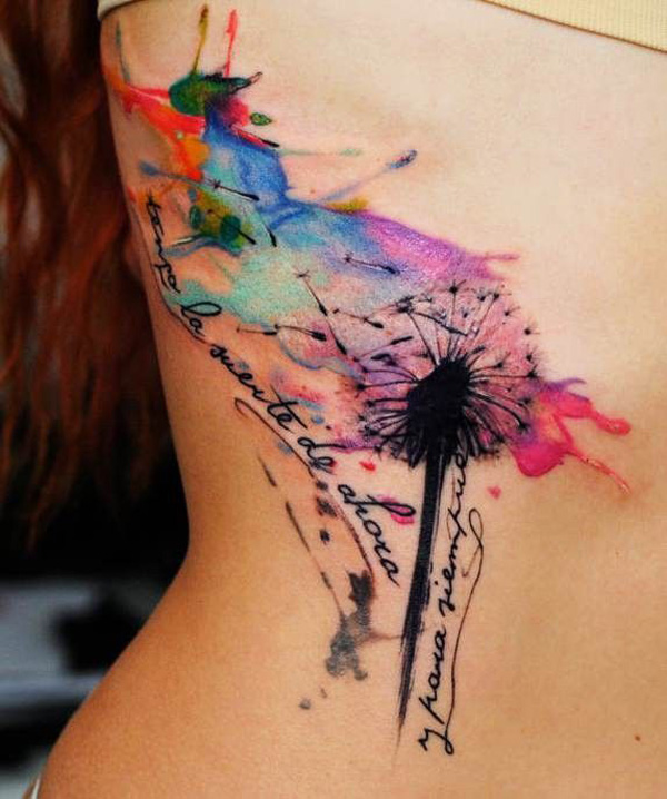 Dreamy Dandelion Tattoos That You Would Like To Get