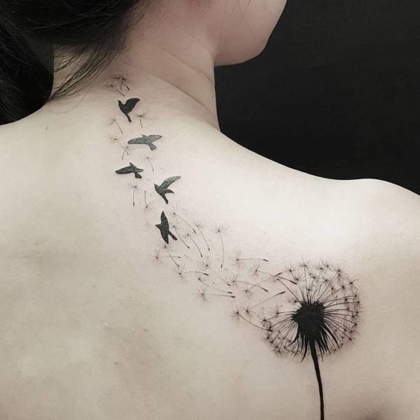 Dreamy Dandelion Tattoos That You Would Like To Get