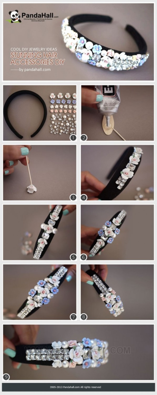 Wonderful DIY Hair Accessories That Will Make Your Outfits Complete And Stylish