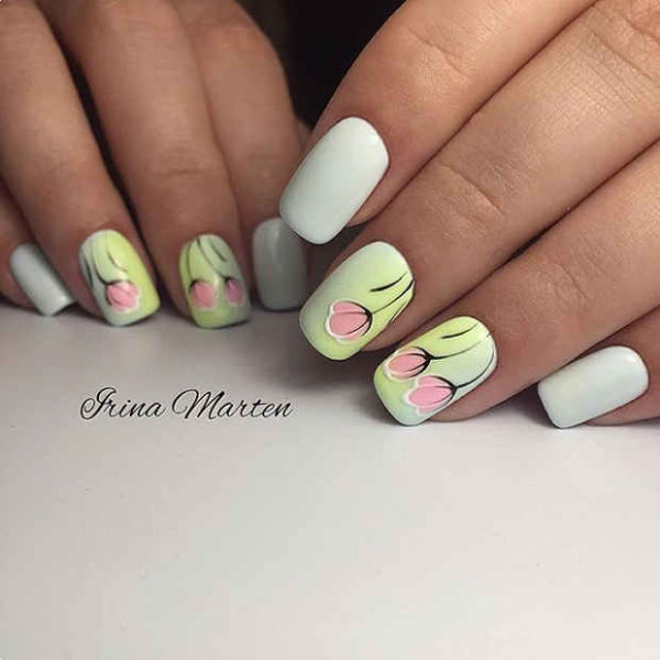 Stupendous Floral Nails Designs That Will Enchant You This Spring