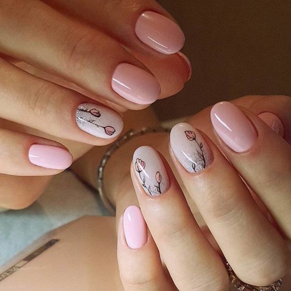 Stupendous Floral Nails Designs That Will Enchant You This Spring