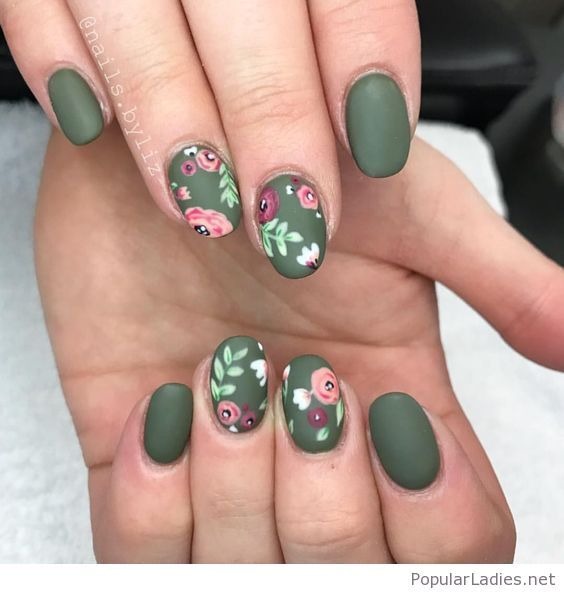 Stupendous Floral Nails Designs That Will Enchant You This Spring