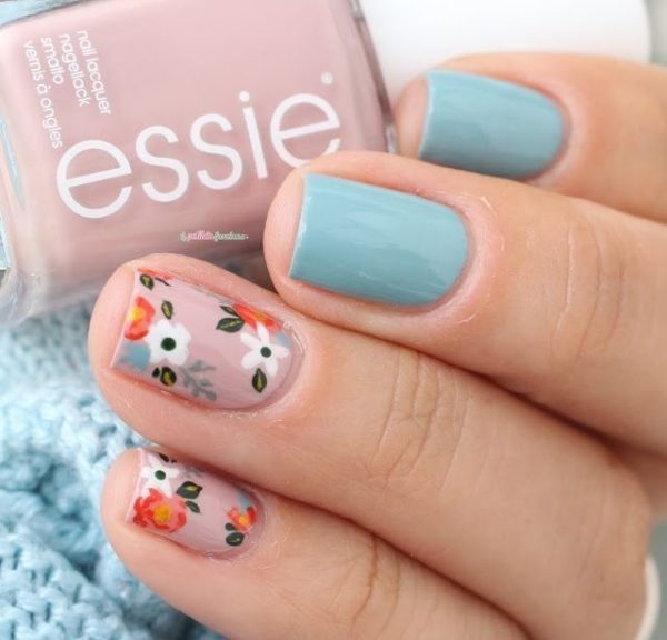 Stupendous Floral Nails Designs That Will Enchant You This Spring