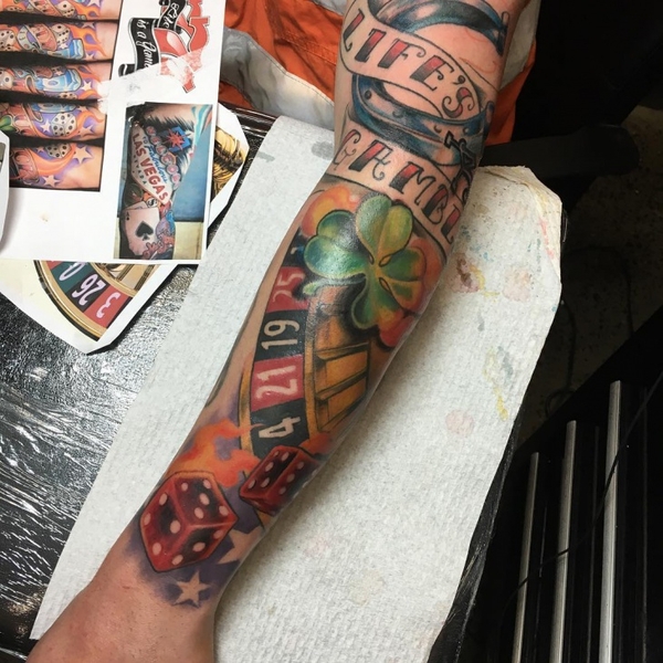 Amazing Poker Tattoos That Will Show Your Love For Gambling ALL FOR