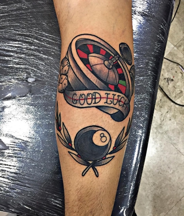 Amazing Poker Tattoos That Will Show Your Love For
