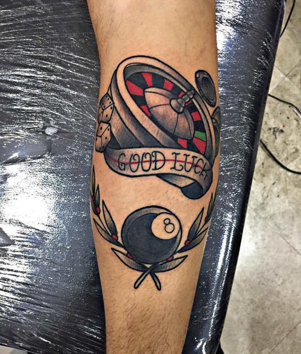 Amazing Poker Tattoos That Will Show Your Love For Gambling ALL FOR