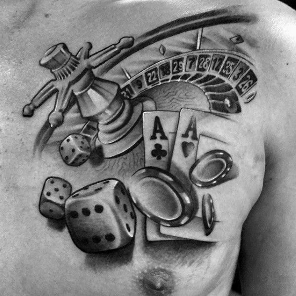 Amazing Poker Tattoos That Will Show Your Love For Gambling