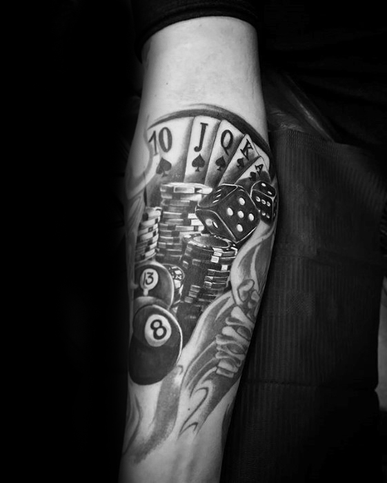 Poker Tattoo Images Browse 3018 Stock Photos  Vectors Free Download with  Trial  Shutterstock