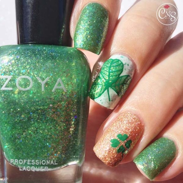 Green St. Patricks Day Nails Designs That Will Amaze You