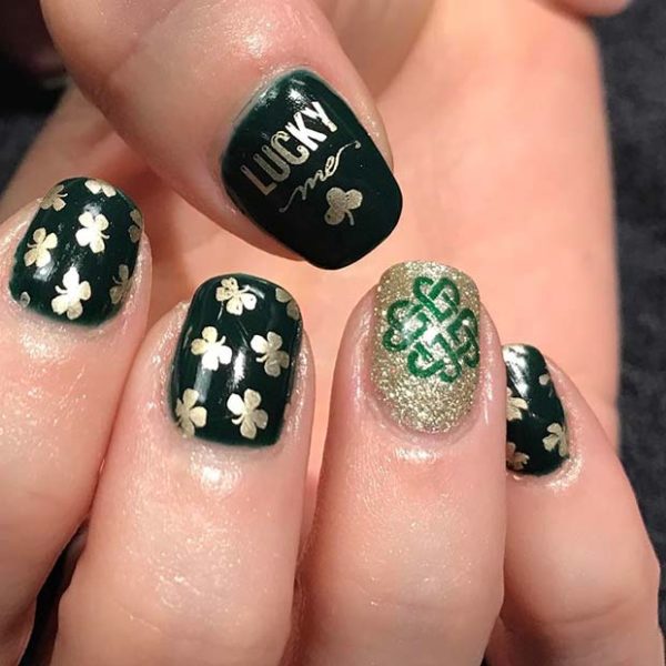 Green St. Patricks Day Nails Designs That Will Amaze You