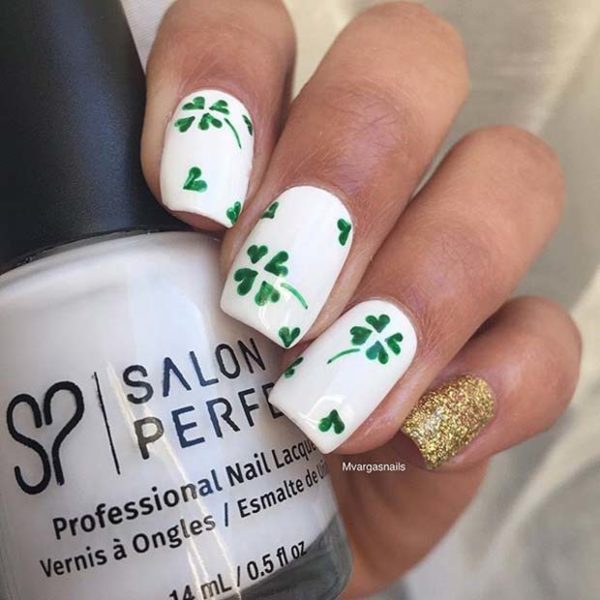 Green St. Patricks Day Nails Designs That Will Amaze You