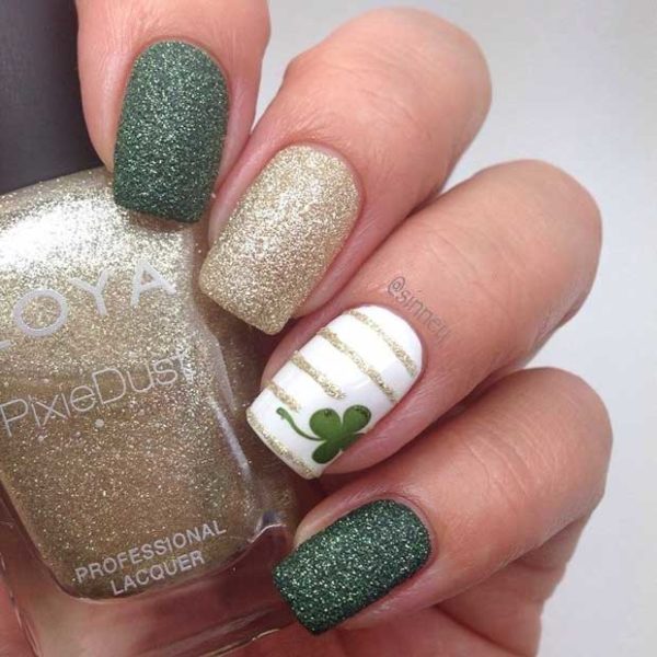 Green St. Patricks Day Nails Designs That Will Amaze You