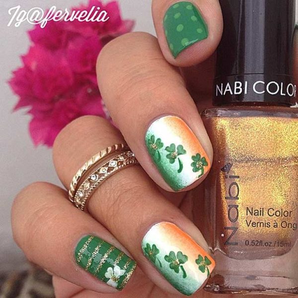 Green St. Patricks Day Nails Designs That Will Amaze You