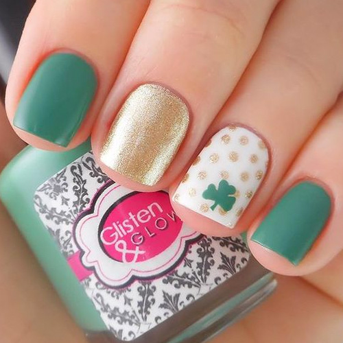 Green St. Patricks Day Nails Designs That Will Amaze You