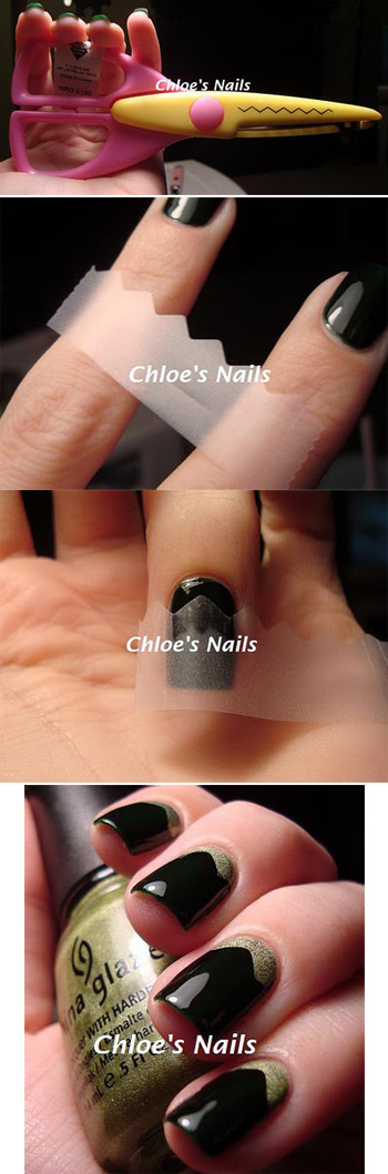 Interesting Tape Nails Tutorials That Are Easy To Recreate