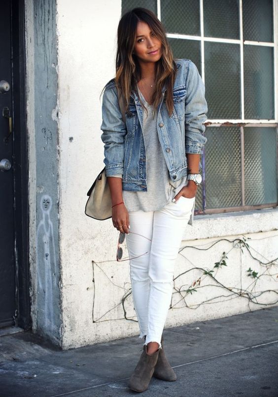 Cute Denim Jacket Outfits That Are Perfect For This Spring