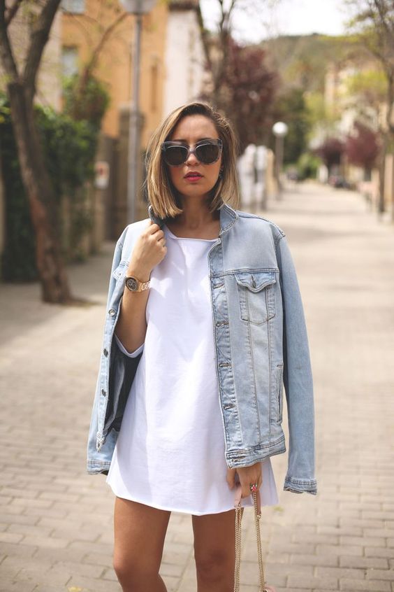 Cute Denim Jacket Outfits That Are Perfect For This Spring