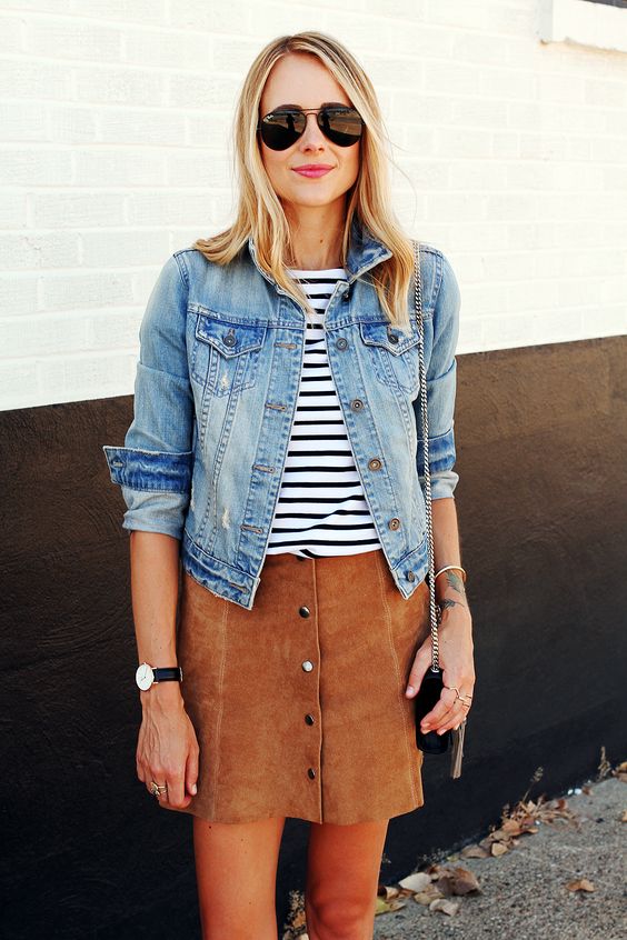 Cute Denim Jacket Outfits That Are Perfect For This Spring