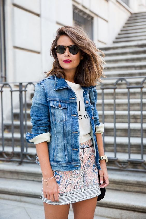 Cute Denim Jacket Outfits That Are Perfect For This Spring