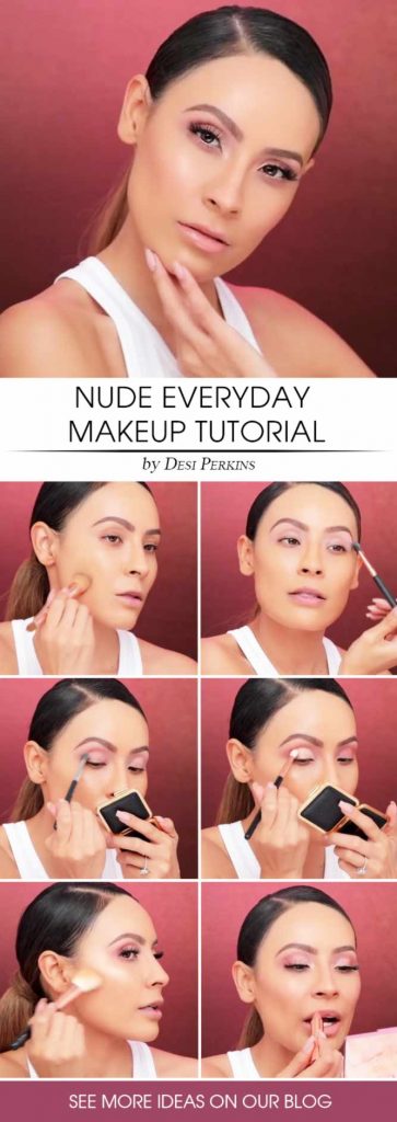 Stunning Nude Makeup Tutorials That Are Super Easy To Master