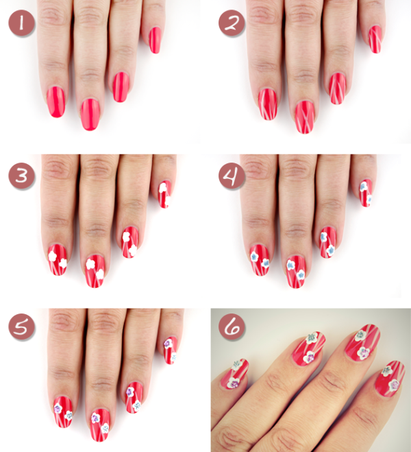 Floral Nails Tutorials That Will Make You Feel The Spring At Your Home During Quarantine Time