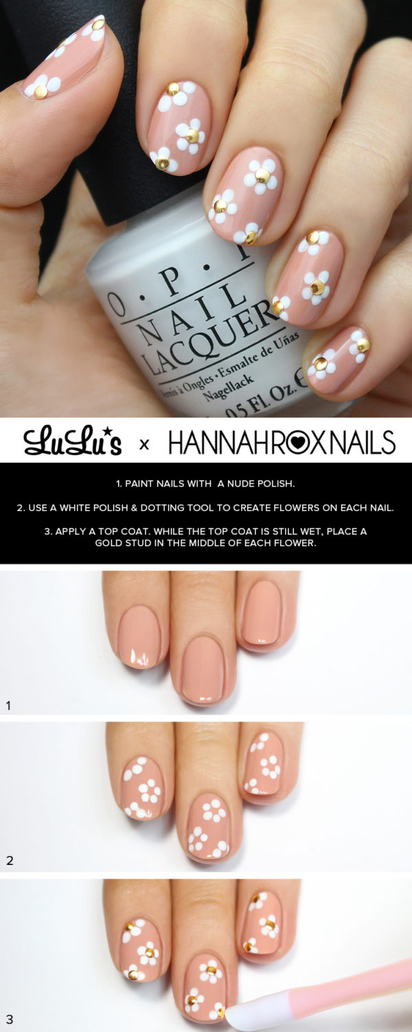 Floral Nails Tutorials That Will Make You Feel The Spring At Your Home During Quarantine Time