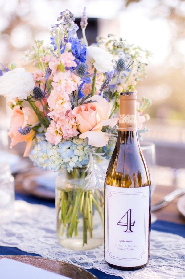 Wonderful DIY Wedding Table Numbers That That You Can Do At Home During The Coronavirus Lockdown