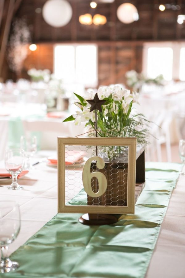 Wonderful DIY Wedding Table Numbers That That You Can Do At Home During The Coronavirus Lockdown