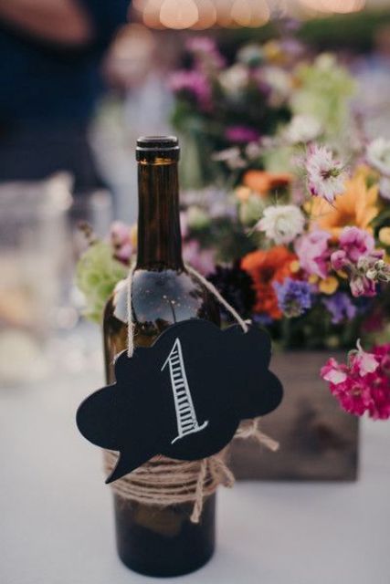 Wonderful DIY Wedding Table Numbers That That You Can Do At Home During The Coronavirus Lockdown